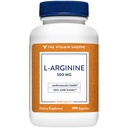 La Vitamina Shoppe L-Arginina 500MG (300 cápsulas)