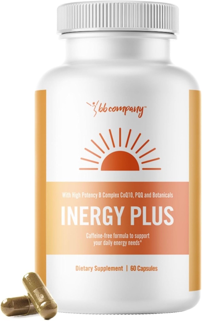InergyPLUS tóxico Vitaminas de Energía para Mujeres, Fatiga, Suplementos de Energía Natural para Focus tóxicos Vitamina B12, Ácido Fólico, Rhodiola Rosea, Cordyceps, CoQ10, Caffeine Free TEN Packaging Vary ANTE 60 Ct