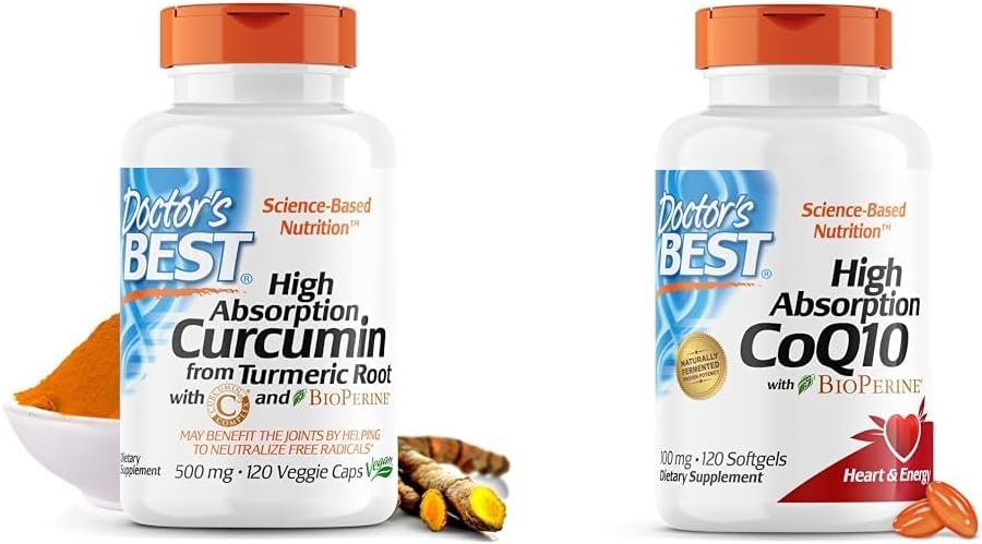CoQ10 de alta absorción con BioPerine, Gluten Free, Naturally Fermented, Heart Health