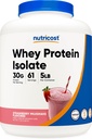 Nutricost Whey Protein Isolate (Strawberry Milkshake) 5LBS