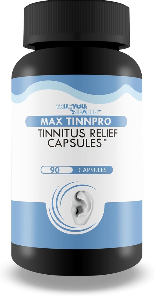 Max Tinnpro Tinnitus Relief Capsules - Nuestro mejor Tinnitus Relief for Ringing Earing Ear Health Ear Ringing Remedy for Ringing in The Ears - Ear Ring Pills - Audizen Ringing in Ears Relief