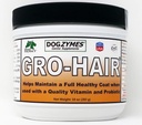 Dogzymes GRO-Hair para la longitud de la carne o el Feathering, rápido crecimiento de la carne o cuando escasos puntos de la corbata y/o de la calva necesitan rellenar.