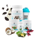 Sí Usted puede! Detox Plus Kit (Reemplazo de comida Cookies y Crema, Aloe Vera Hibiscus) - Reemplazo completo de la comida Polvo, Booster de alta energía, Aloe Vera Detox Suplemento, Transformación de la Salud
