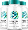 NutraRize (3 Pack) ClearTone Tinnitus, Clear Tone Pills for Hearing, ClearTone Pills Suplemento para la salud total del oído, Official Auditory Support Capsules, ClearTones Review (180 cápsulas)