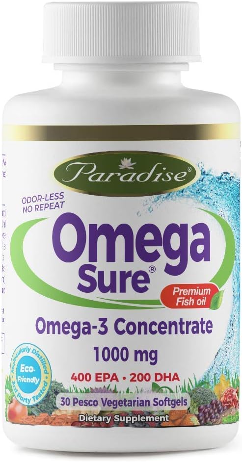 Herbs paradisiacos Medvita Omega Fish Oil 30 Vgels