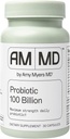 Amy Myers MD Probiotic Capsules 100 Billion - Probiótico diario de máxima fuerza - Suplemento de salud gastrointestinal - Apoyo a la digestión &amp; inmunos