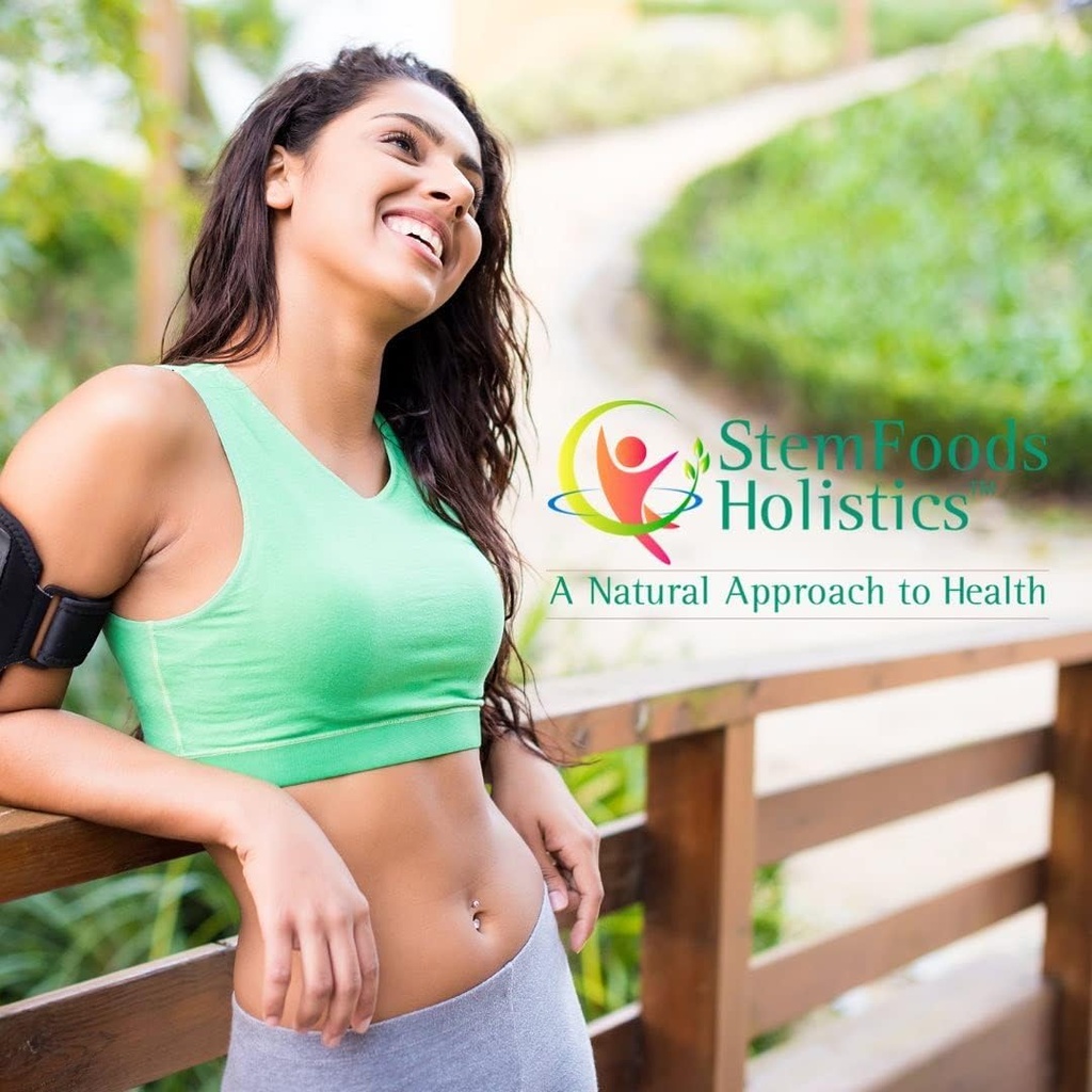 Fórmula de tallo potente y suplemento diario, 90 cápsulas, 100% natural y vegano