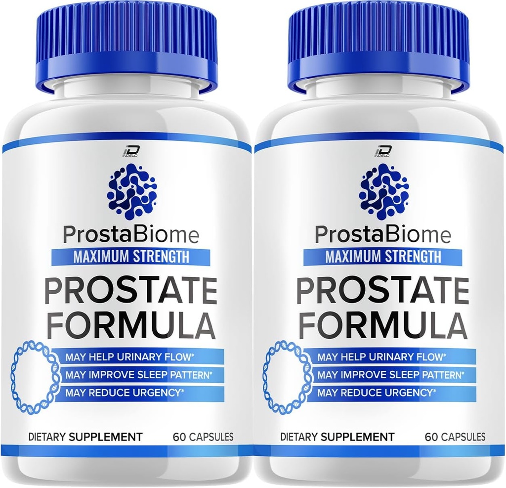 Prostabiome Supplement Advanced Energy Pills - Supplements for Men - Prosta biome Prostabiome for Men Health Supplement, Prostabiome Reviews (2 Pack - 120 Capsules)