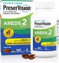 PreserVision AREDS 2 Vitaminas Oculares, #1 Eye Doctor Recomendado Marca, Lutein y Zeaxanthin Suplemento con vitamina C, vitamina E, zinc y cobre, 120 Softgels (Minigels)