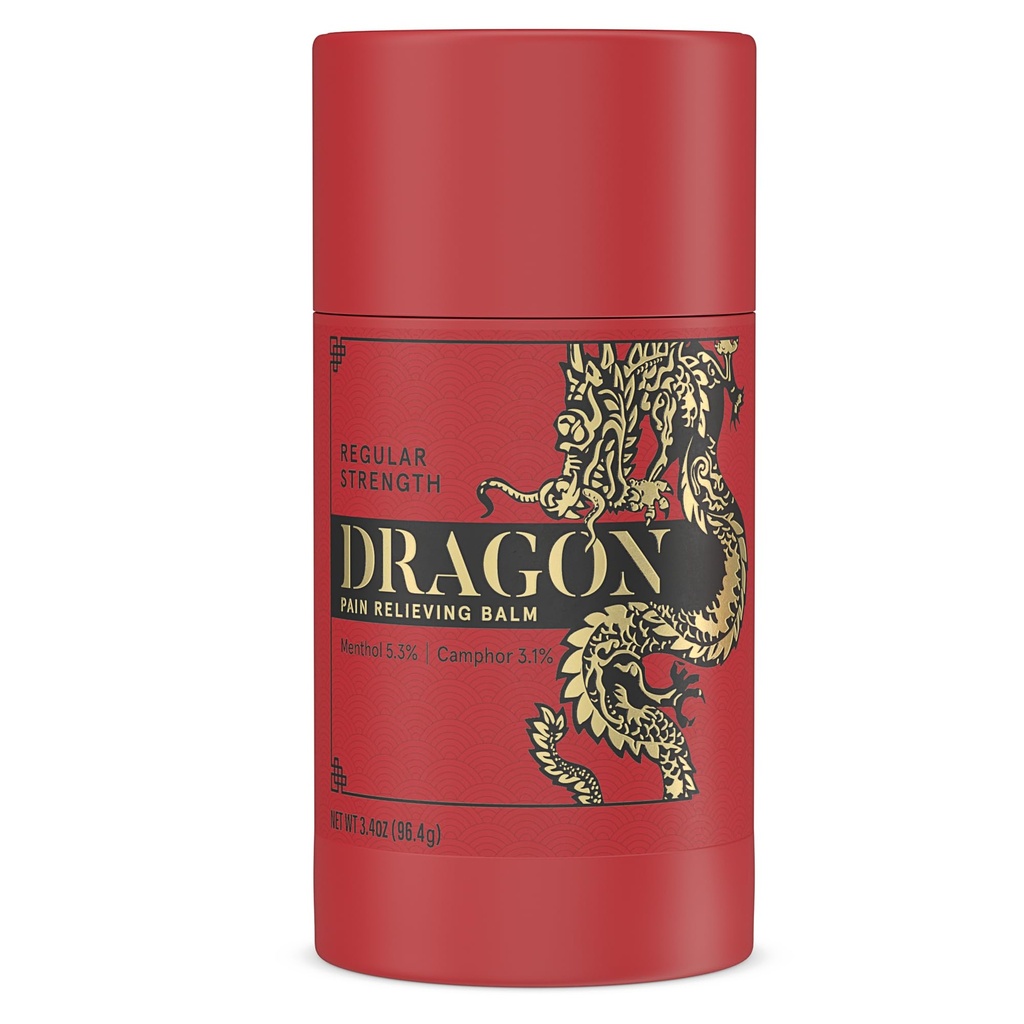 Americanna Wellness Dragon Balm 3.4oz Roll-Up Regular Strength