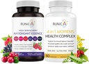 Women's Wellness Duo - 4-in-1 Health Complex &amp; Antioxidant Supplement for Hormonal Balance,Skin & Energy,Menopause & Immune Support-Vegan Capsule