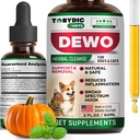 Cats &amp; Dogs Natural Broad Spectrum Intestinal Defense & Digestive Liquid Herbal Support - Promotes Gut Health - Supplement Drops Made in USA(Herbal Cleanse 2 oz)