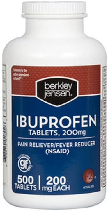 Miembros Mark Berkley Jensen Ibuprofen Tablets, 500 ct, 200mg