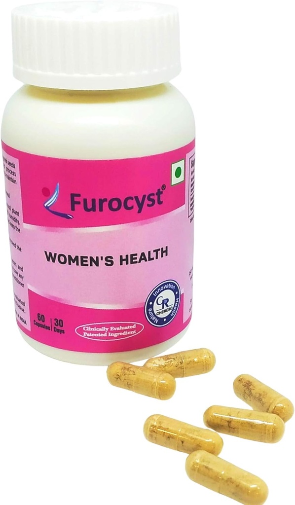Suplemento para las mujeres ← Natural Patented Ingredient ← Fenugreek Seeds Extract ← Mejora la energía y el equilibrio hormonal Soporte (Pack of 60 Capsules)- 1 Box