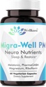 Migra-Well PM: Nourishing Brain &amp; Nerve Support Sleep Aid (60 Capsules) (60 Capsules)