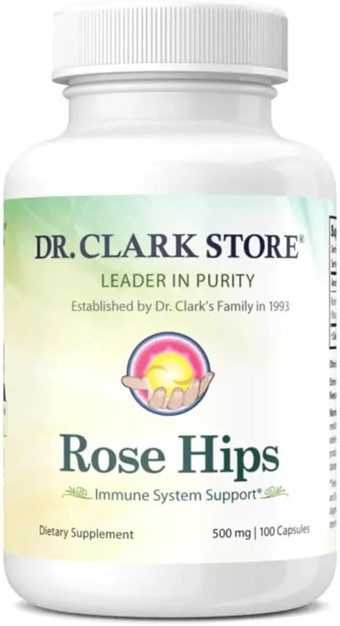 Dr Clark Store Rose HIPS, 500 mg 100 cápsulas