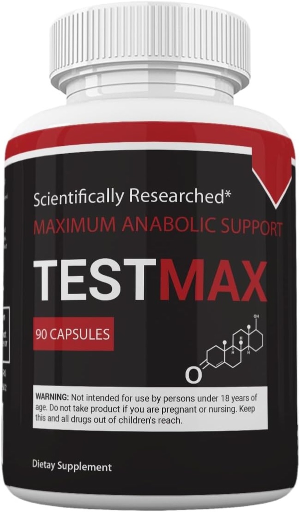 Zonata TestMax Suplementos dietéticos para Hombres, Prueba Max Naturalmente Mejora el rendimiento, resistencia y niveles de energía, Fórmula Natural para mantener niveles de energía y rendimiento (Single Pack, 60 Tablets)