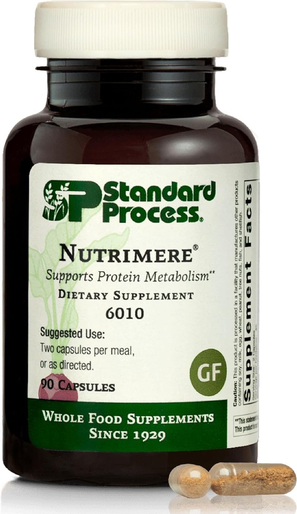 Standard Process Nutrimere - Supports Joint Health - Joint Supplement with Perna Canaliculus " New Zealand Green Mussel - Gluten-Free, Non-Soy " Non-Dairy - 90 Capsules