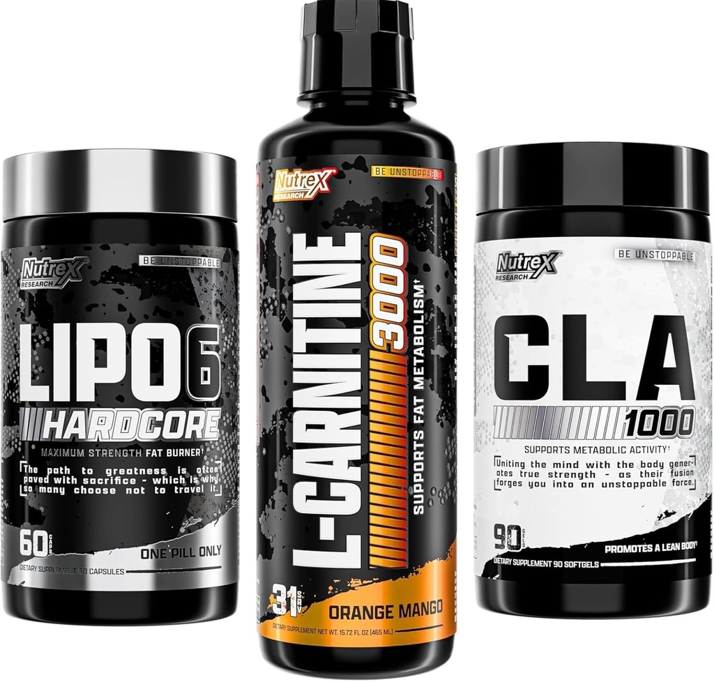Nutrex Research Carnitina líquida 3000 - Fat Burner y CLA