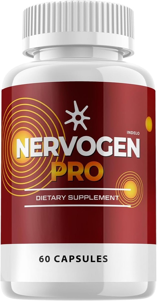 Nervogen Pro Capsules, Nervogen Pro for Neuropathy Capsules, Nervogen Pro Advanced Formula Suplemento dietético, Vitamina C Zinc mejorado - Nervogen Pro Reseñas (60 cápsulas)