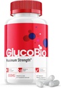 Glucobio Capsules - Fórmula Oficial - Gluco Bio Support Suplemento Vitamin Pills, Glucobio Health and Wellness Capsules Maximum Strength, Glucobio, Gluco Bio Pills Advanced Support (60 Capsules)