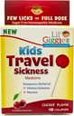 Lil' Giggles Kids Medicated Lollipops - Sweet Gentle Relief for Kids & Non-drowsy - for Car Sickness, Travel Nausea &amp; Motion Sickness Relief - Homeopathic Remedy Children's Love - Cherry Flavor 12 CT