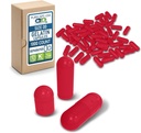 PureCaps USA - Empty Gelatin Capsules Size 00 vírgenes 1,000 Pills separados en la vida roja no certificada peru SLS, Gluten, Preservative Free