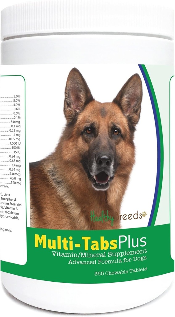 Saludable razas pastor alemán multi-tabs más tablas chewable 365 cuenta