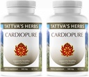 Cardiopure Herbal Ayurvedic Suplemento Vegetarian Capsules, Ashwagandha, Rauwolfia, " Arjuna Full Spectrum Co2 Extracts, Veggie Capsules, 240 Conde, 25 Años de Servicio Premium