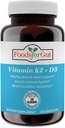 Vitamina K2 (MK7) D3 " BioPerine® Black Pepper Extract  120 Capsules Silencio Gratis of Top Allergens ← Bone Health ← Mood " Energy Support ←