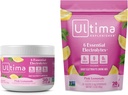 Ultima Replenisher Electrolyte Powder Drink Mix Bundle – Sugar Free – Pink Lemonade, 30 Serving Canister y 20 Stickpacks – 6 Electrolytes and Minerals – Keto Friendly, Vegan, Non-GMO