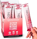 NEOTEIN: Electrolyte Powder Packets, Protein Powder con 10g Protein &amp; Collagen ← Hidration Packets - Zero Sugar, NO Fillers, NO Carbs TEN Cherry Passionfruit TEN 45 Calories Silencio Keto &amp; Paleo TEN Pack of 15