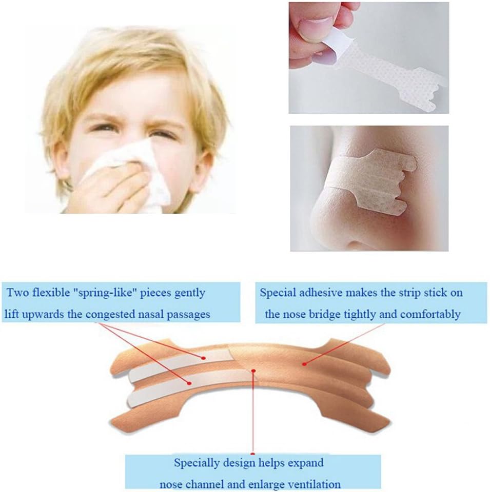 30 Los niños libres de drogas naturales mejor respiran las rayas nasales para la congestión nasal, la alergia, el frío, la gripe, el sinus, la nariz sofocante, el ronquido, el Septum desviado, la ayuda al sueño, el rendimiento deportivo - edad 5 y por encima