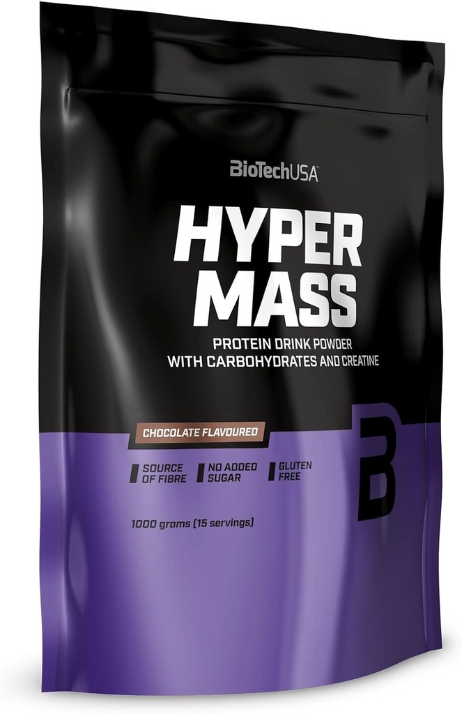 Biotechusa Hyper Mass 5000 Weight Gainer Mass 1000g - Chocolate