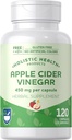 Rite Aid Tablas de vinagre de sidra de manzana con pimienta de Cayenne, 120 Cuentas apoya el metabolismo, dieta, detox, digestión, Gut Health, Suplemento de Apoyo Inmunitario