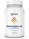 Renue By Science Energizer AM | Liposomal Resveratrol Hesperidin & Green Tea Supplement | 60 Capsules with Trans Resveratrol (65mg) Hesperidin (150mg) Green Tea Extract (35mg) - Non-GMO | Made in USA
