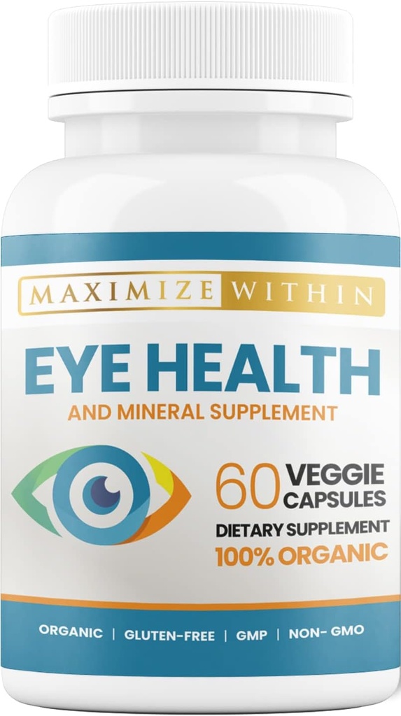 Máximo Slim Maximice dentro de la salud ocular y suplemento mineral - 60 Cuenta (Pack de 1)