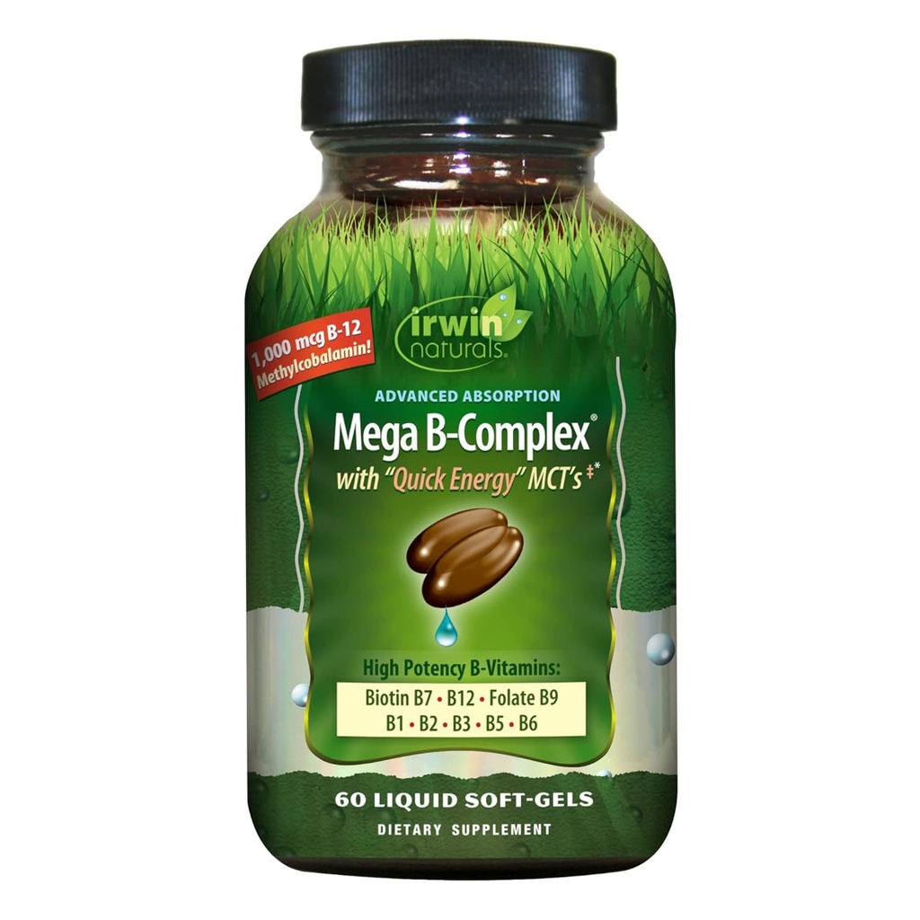 Mega Vitamin B Complex 60 Sgels