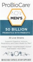 Probiótico para Hombres - 50 Billones CFUs, apoya la salud digestiva y el equilibrio de Gut Flora, promueve el bienestar general, y mejora la función de inmunológico (60 cápsulas vegetales)