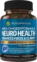 Suplemento de Booster de Cerebro -90 Day Supply- Nootropics Mental Clarity, Memory & Focus. Formulado científicamente para el rendimiento prolongado - DMAE, Bacopa Monnieri, Rhodiola Rosea.