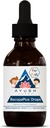Ayush Herbs BacopaPlus Drops for Kids - Kids Focus and Attention Supplement with Bacopa, Ashwagandha, Ginkgo, Support for Brain & Memory, Organic Ingredients - 2 Fl Oz (80 Servings)