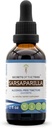Secretos de la tribu Sarsaparilla Tintura Extracto sin alcohol, Sarsaparilla (Smilax Medica) Root seco (2 FL OZ)