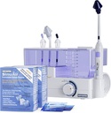 SinuPulse Elite Advanced Nasal Irrigation System - Pulsating Sinus Congestion Relief & Sinus Rinse Machine, More Effective Than Neti Pot, Nose Spray o Nasal Wash Bottle, con 90 SinuAir Packets
