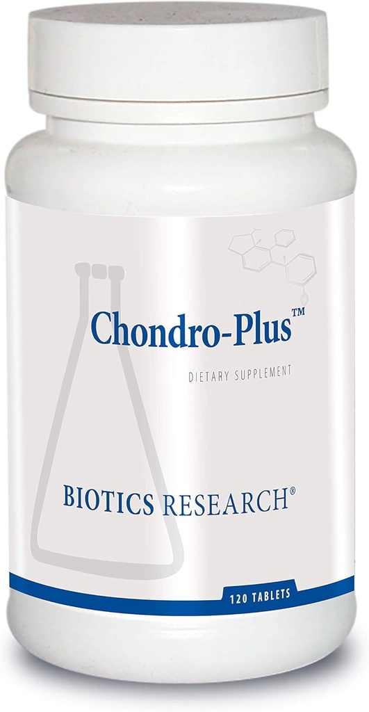 Biotics Research Chondro PlusTM – Purified Chondroitin Sulfates, Condroprotection, Soporte integral para tejido conectivo, soporte atlético 120 Tablets