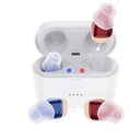 Ayudas de Audición para Seniors, Ayuda de Audición Recargable 10 Canal Mini Dispositivo de Audición con Amplificadores de Audición para Adultos con Caso de Carga