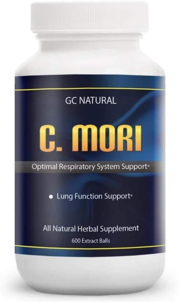 C. Mori by GC Natural 100% Herbal Optimal Respiratory Suplemento para los pulmones