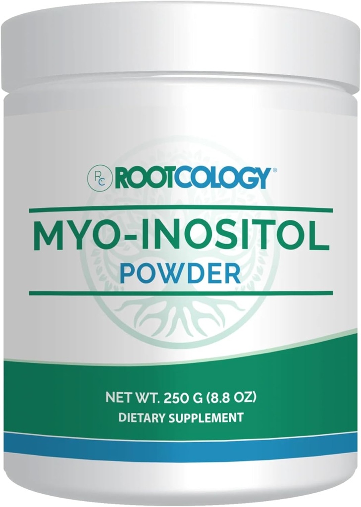 Rootcology by Dr. Izabella Wentz ← Myo-Inositol Powder Silencio Suplemento de Inositol para Mood, Brain Health y Liver Support Ø 250g / 345 Servings