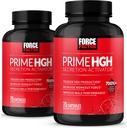 Factor de fuerza Primer HGH activación de la secreción, 2-Pack, HGH suplemento para hombres con alfaSize para ayudar a desencadenar la producción de HGH, aumentar la fuerza de entrenamiento, " Mejorar el rendimiento, 150 cápsulas