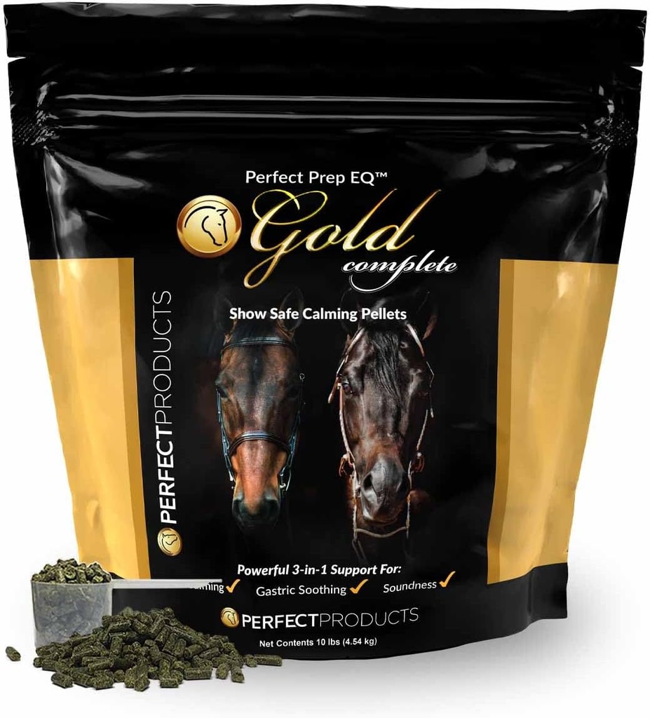 Prepa perfecta EQTM Gold Pellets completos de calma (10LB)