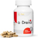 RLC, a-Drenal, Adrenal Support for Stress Relief and Energy - 120 Capsules, Balance Cortisol with Ashwagandha, Rhodiola, Cordyceps and Ginseng L-Theanine, Adrenal Support Supplements for Women &amp; Men
